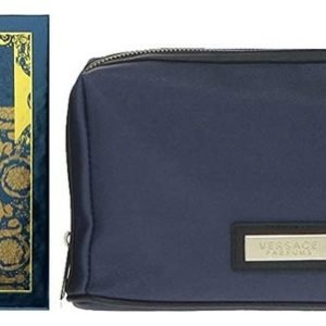 Juego De 3 Piezas En Caja Dura Versace Eros Para Hombre (aerosol De 3.4 Onzas+aerosol De 0.3 Onzas+pantalón Azul Versace)
