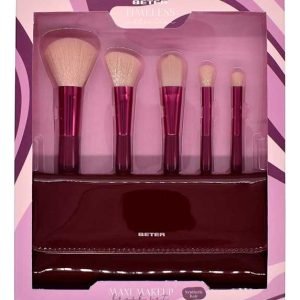 Set Brochas Timeless Collection Maxi Makeup Color Violeta