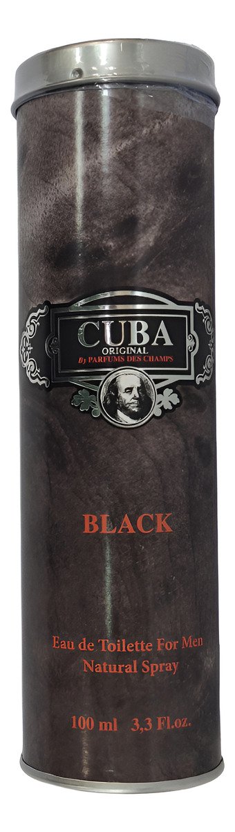 Cuba Paris Cuba Black Edt Hombre Original 100ml - Imagen 4