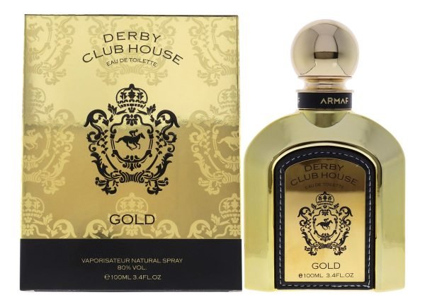 Brazalete Derby Club House Gold Da Armaf Para Hombre, 3.4 Onzas, Edt Spray