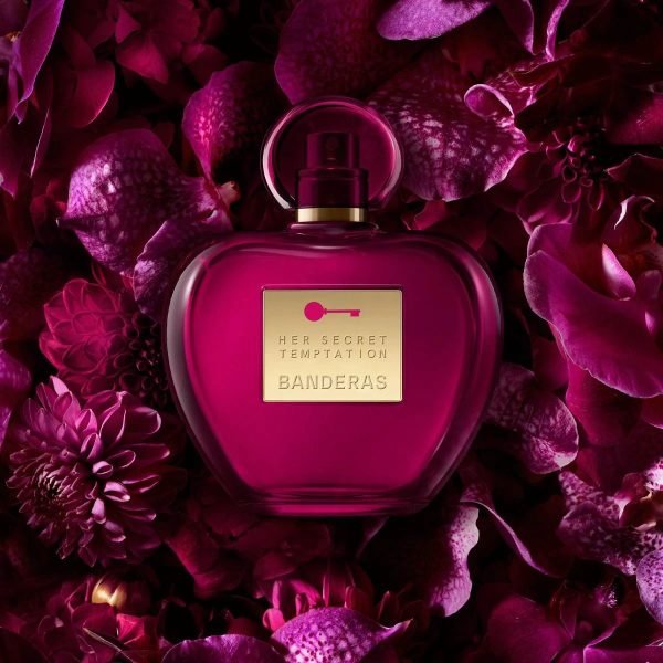 Perfume Banderas Her Secret Temptation Eau De Toilette Natural Spray 80 Ml Para Mujer - Imagen 2