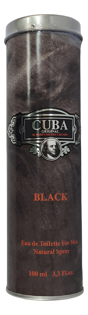 Cuba Paris Cuba Black Edt Hombre Original 100ml - Imagen 2
