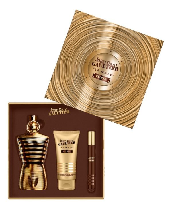 Set Jean Paul Gaultier Le Male Elixir Parfum 125ml Premium Volumen De La Unidad 125 Ml - Imagen 4