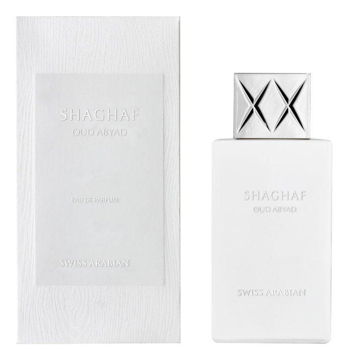 Perfume Swiss Arabian Shaghaf Oud Abyad 75ml Especiado Oriental - Imagen 2