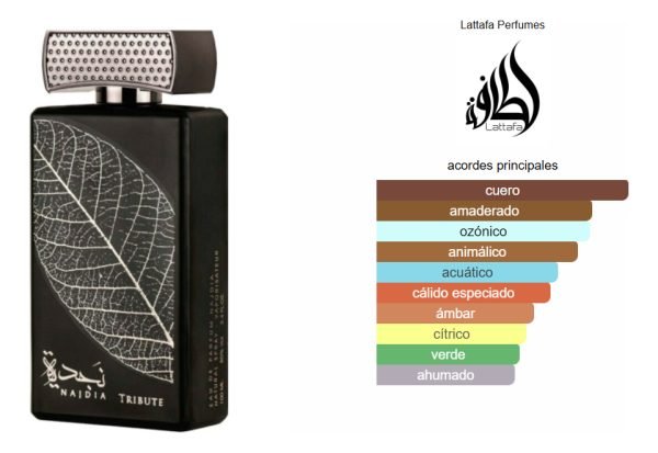 Najdia Tribute Lattafa Eau De Parfum 100ml - Imagen 2