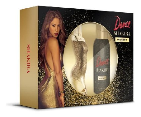 Set Shakira Dance Midnight Edt 80ml - Imagen 2