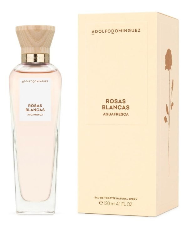 Adolfo Dominguez Agua Fresca De Rosas Blancas Edt 120 ml Para Mujer - Imagen 2