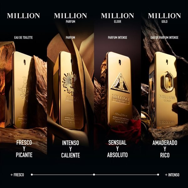 Perfume Hombre Rabanne One Million Gold Intense Edp 100 Ml - Imagen 7