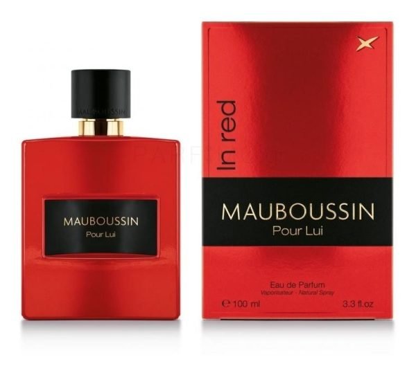 Perfume Mauboussin Pour Lui In Red Edp 100ml Hombre Edp 100ml Para Hombre