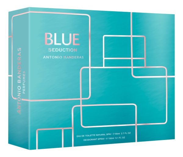A Banderas Set Blue Seduction Mujer Edt 80ml + Deo 150ml - Imagen 2