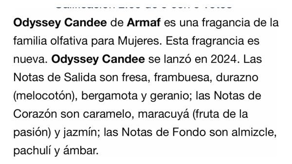 Armaf - Odyssey Candee Edp X100ml - Imagen 3