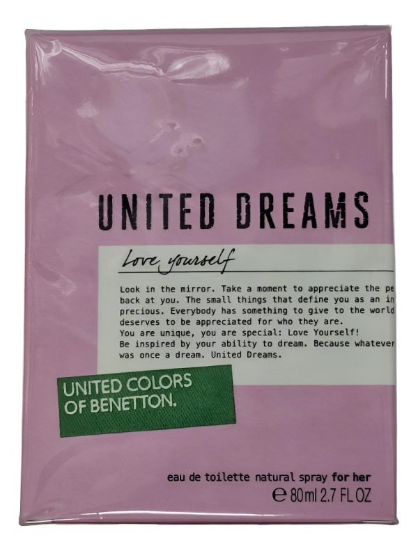 Benetton United Dreams Love Yourself Edt Mujer X 80ml - Imagen 5