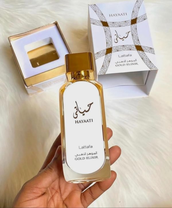 Perfume Hayaati Gold Elixir 100 Ml Eau De Parfum Lattafa - Imagen 3