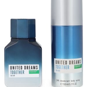 Set United Dreams Together For Him 2pz 100ml Edt Spray