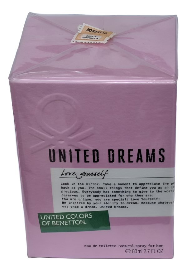 Benetton United Dreams Love Yourself Edt Mujer X 80ml - Imagen 4