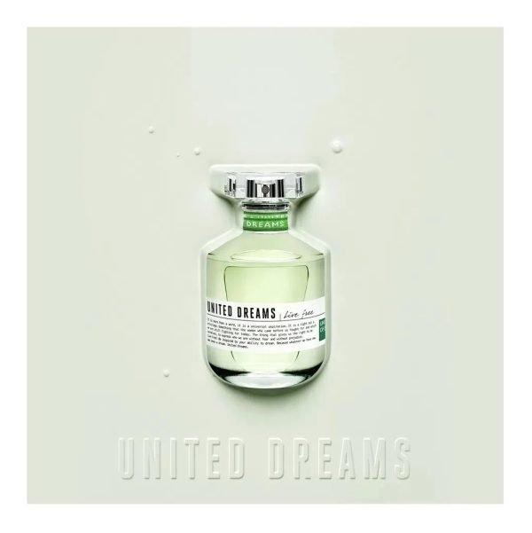 Perfume Mujer United Dreams Live Free Edt 80 Ml Benetton - Imagen 3