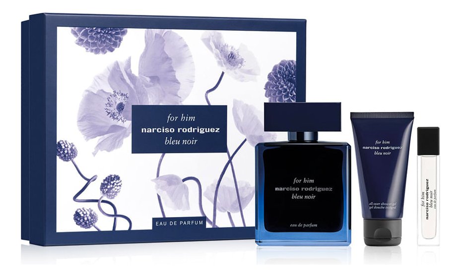 Máscara De Perfume Narciso Rodrigues For Him Bleu Noir, Unidad De Volumen 100 Fl Oz