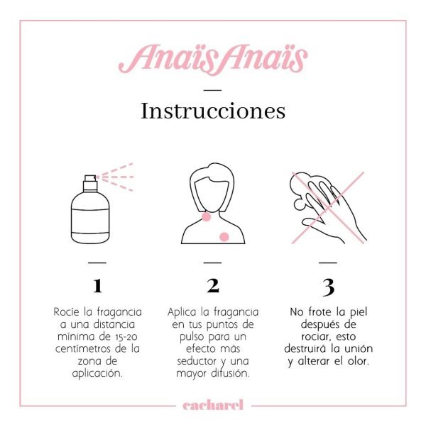 Perfume Eau De Toilette Anais Anais Mujer 100 Ml Cacharel - Imagen 2
