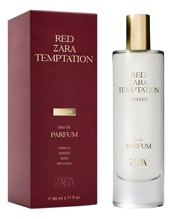 Perfume Zara Red Temptation Winter X 80ml Edp Para Mujer
