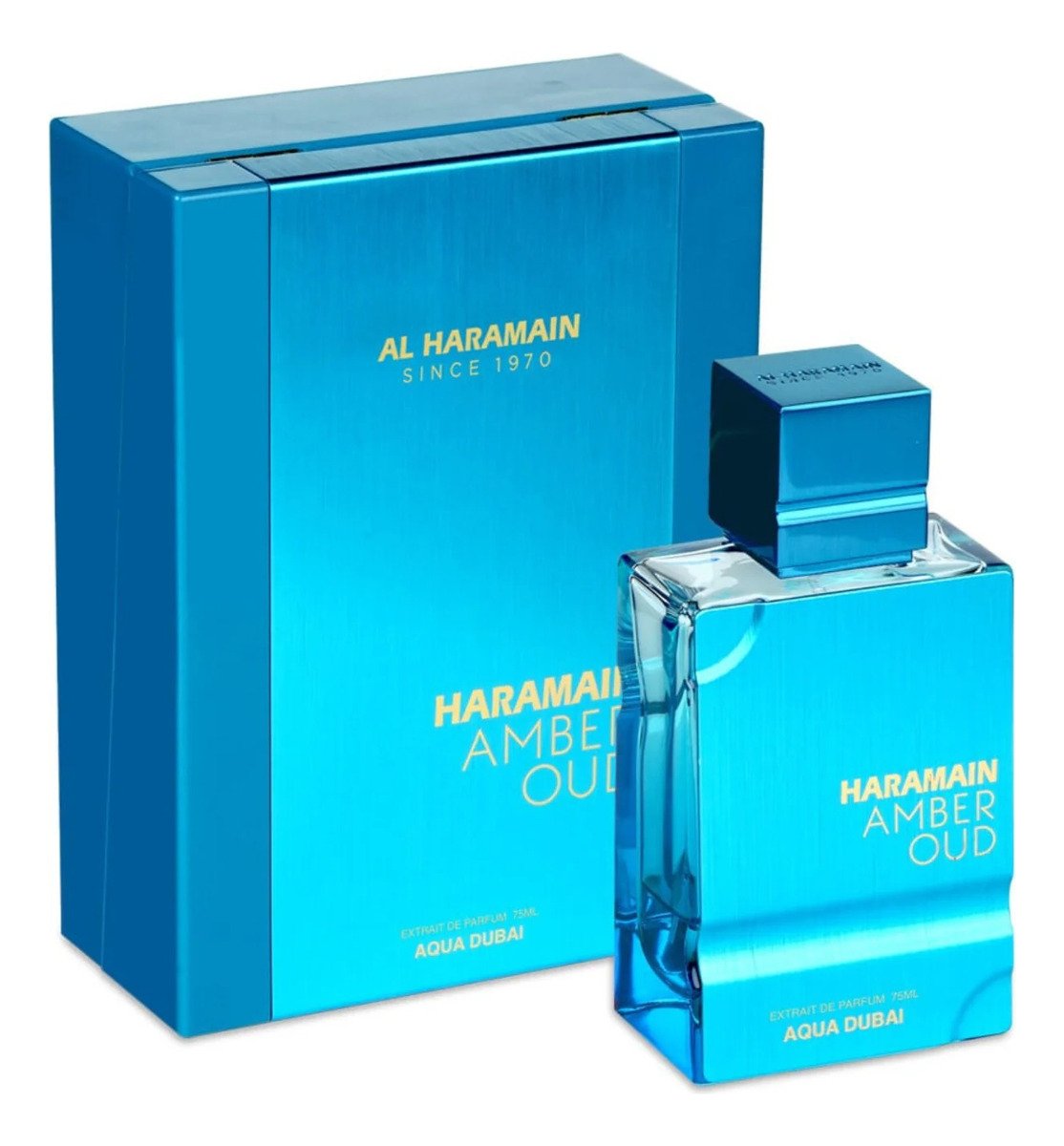 Perfume Al Haramain Amber Oud Aqua Dubai Edp 75ml Extrait Parfum