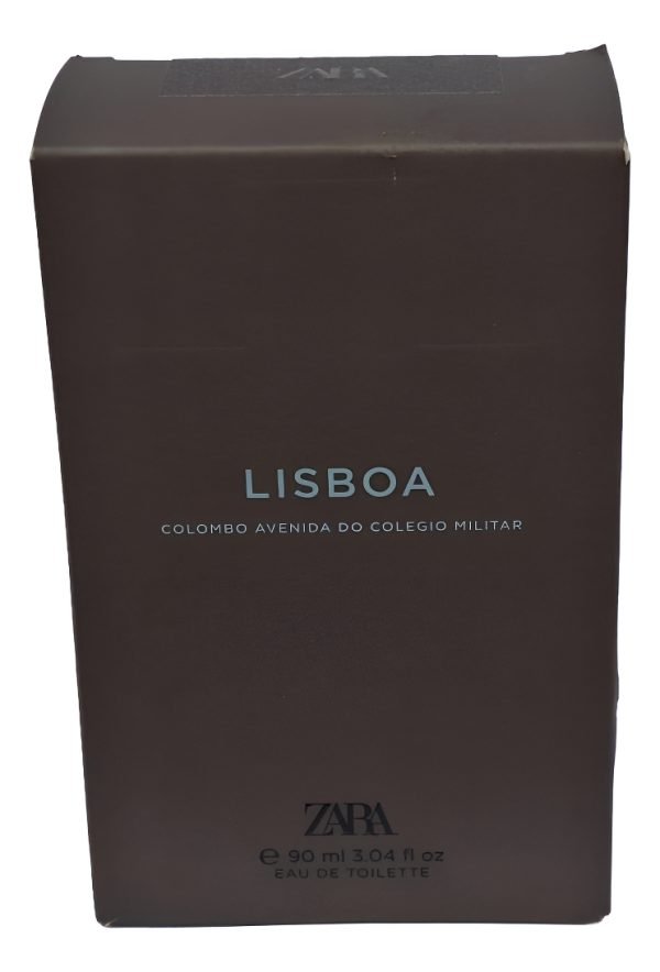 Perfume Zara Lisboa Hombre Original Eau De Toilette X 90ml - Imagen 4