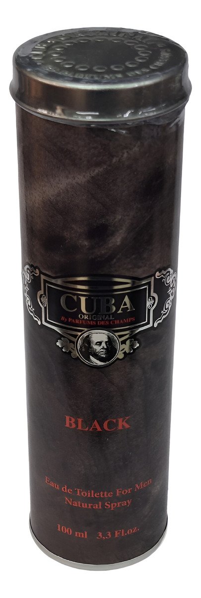 Cuba Paris Cuba Black Edt Hombre Original 100ml - Imagen 3