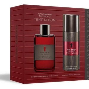 Antonio Banderas Set The Secret Temptation Edt 100 Ml + Deo