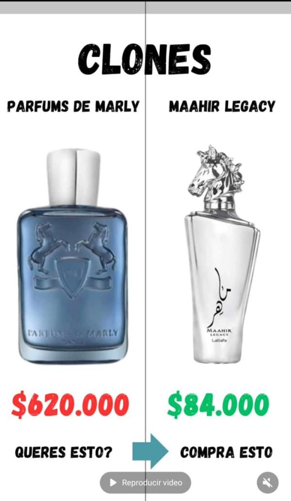 Lattafa Maahir Legacy Eau De Parfum 100ml Premium - Imagen 3