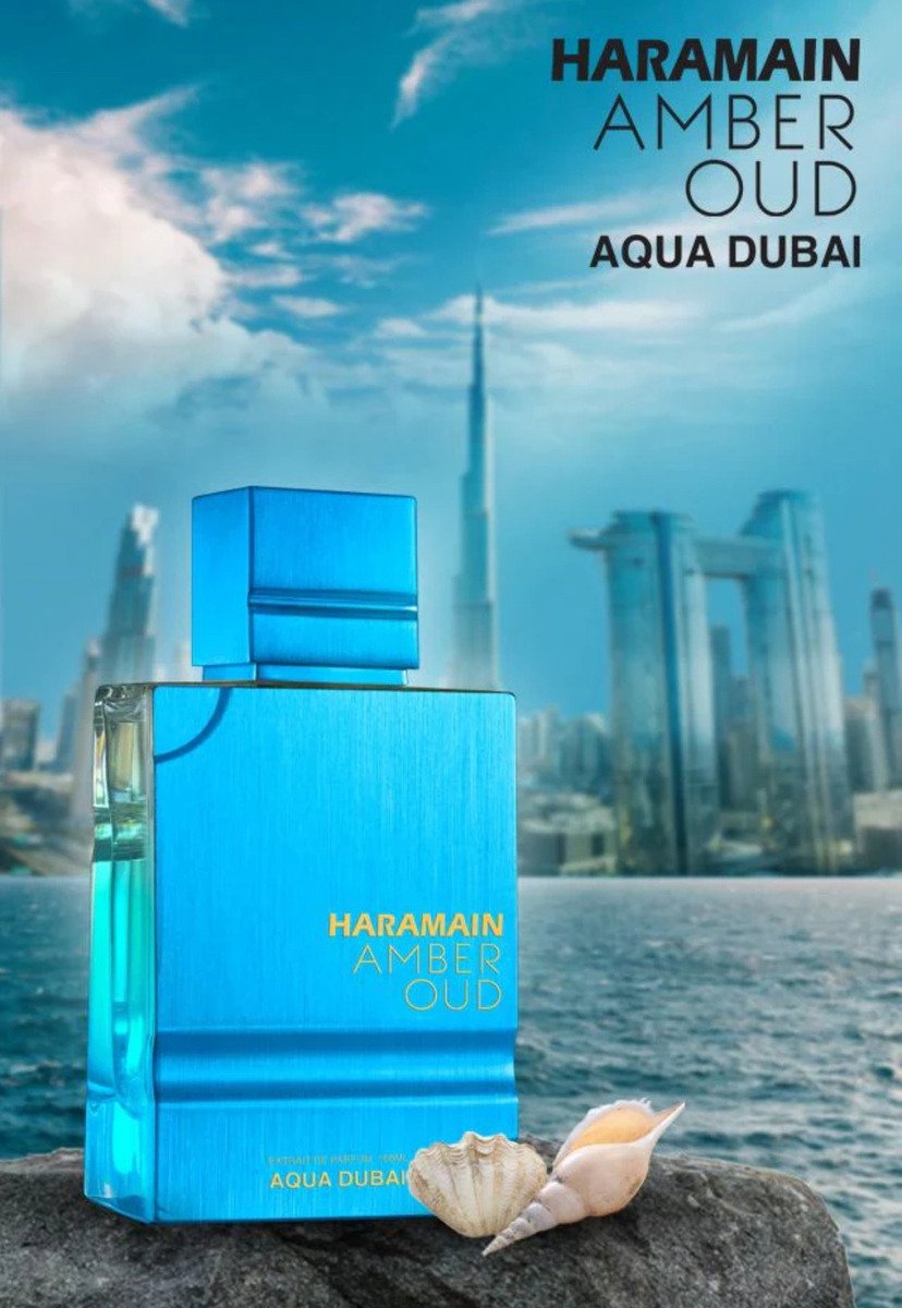 Perfume Al Haramain Amber Oud Aqua Dubai Edp 75ml Extrait Parfum - Imagen 4