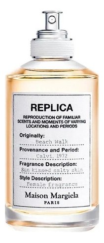 Perfume Unisex Maison Margiela Replica Beach Walk Edt 100ml Spray