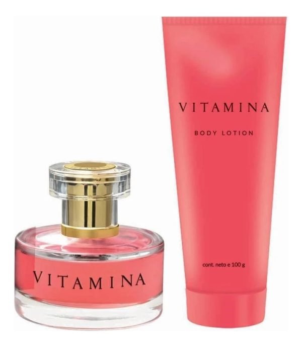 Vitamina Pack Perfume Edt 60ml + Body Lotion 100g - Imagen 3