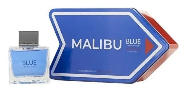 Banderas Blue Seduction World Malibu Edt 100 ml Para Hombre
