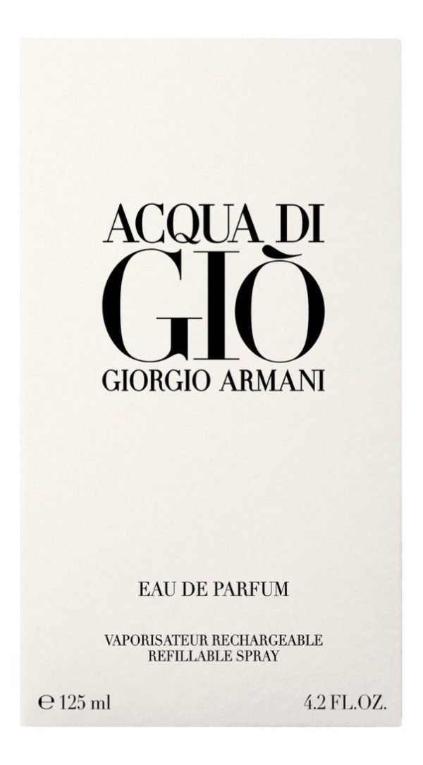 Acqua Di Giò Edp 125ml Para Hombre - Imagen 3