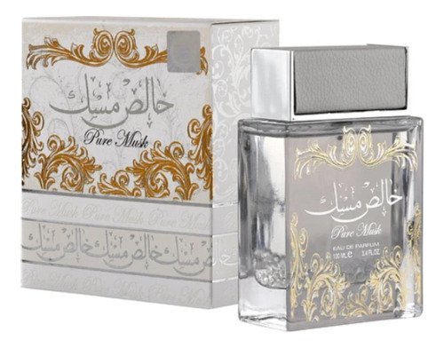 Pure Musk 100ml Unisex Lattafa Edp 2pcs Con Desodorantes