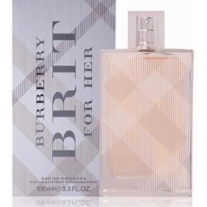 Perfume Burberry Brit For Her 100ml Eau De Toilette Mujer Floral