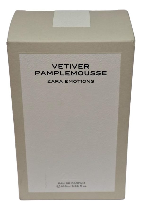 Zara Emotions Vetiver Pamplemousse Edp X 100ml Original - Imagen 4