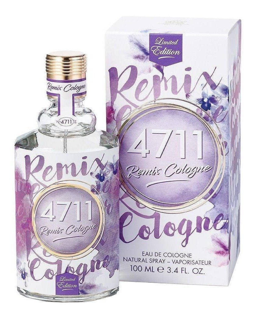 Perfume 4711 Remix Cologne Lavender 100ml Spray Floral - Imagen 2
