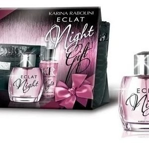 Perfume Karina Rabolini Eclat Night Edp 100 Ml Mujer + Body Mist + Cartera