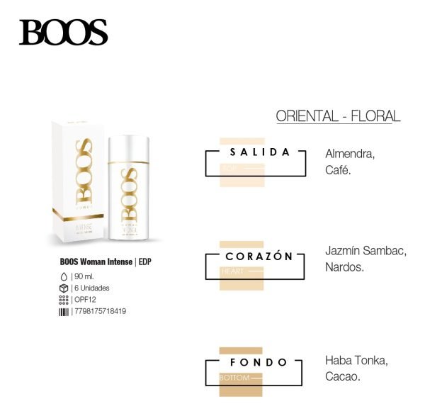 Boos Intense Edp 90ml Para Mujer - Imagen 4