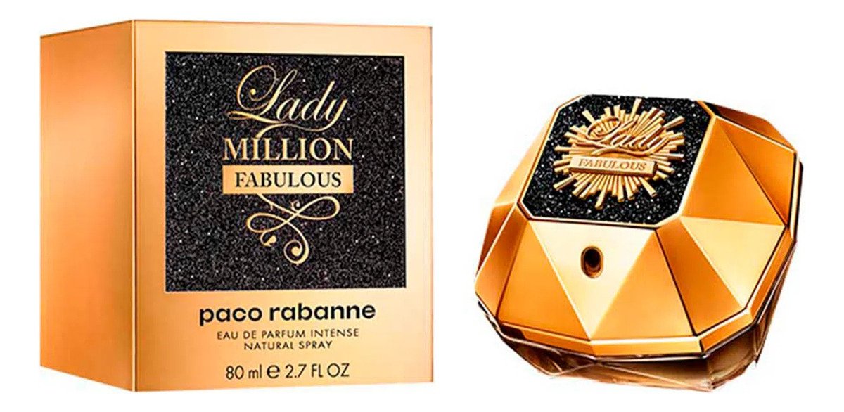 Perfume Rabanne Lady Million Fabulous Edp 80 Ml - Imagen 2