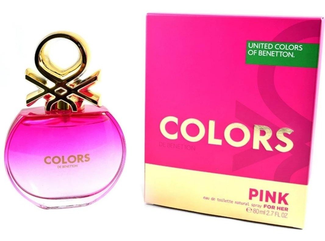 Perfume Para Dama Colors Pink 80 Ml Edt Spray - Imagen 3