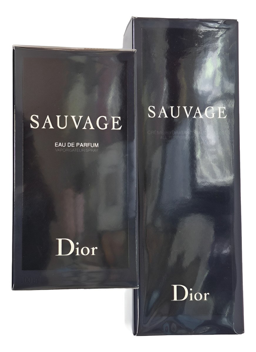 Dior Sauvage Edparfum Hombre Originalx 100ml+ Crema X 100ml - Imagen 3