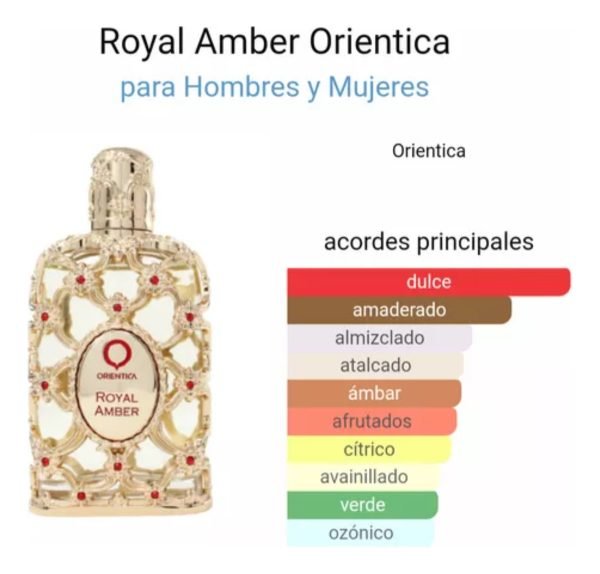 Luxury Collection Royal Amber Tradicional Edp 80ml - Imagen 3