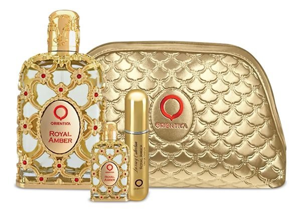 Set 4 Piezas Royal Amber Unisex De Orientica Edp 80ml + 10ml - Imagen 2