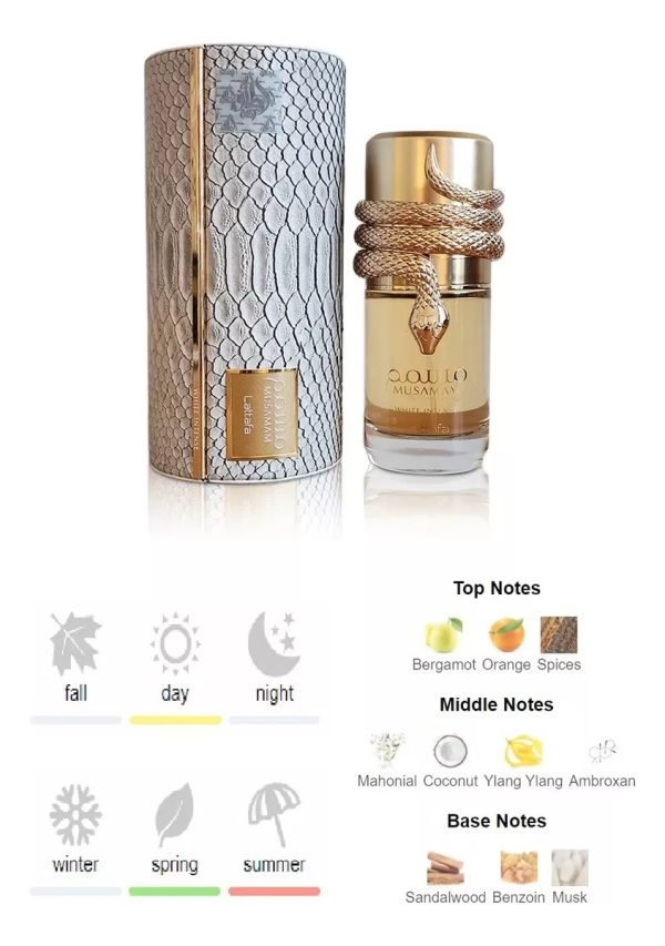 Lattafa Musamam White Intense Edp 100 Ml - Imagen 5