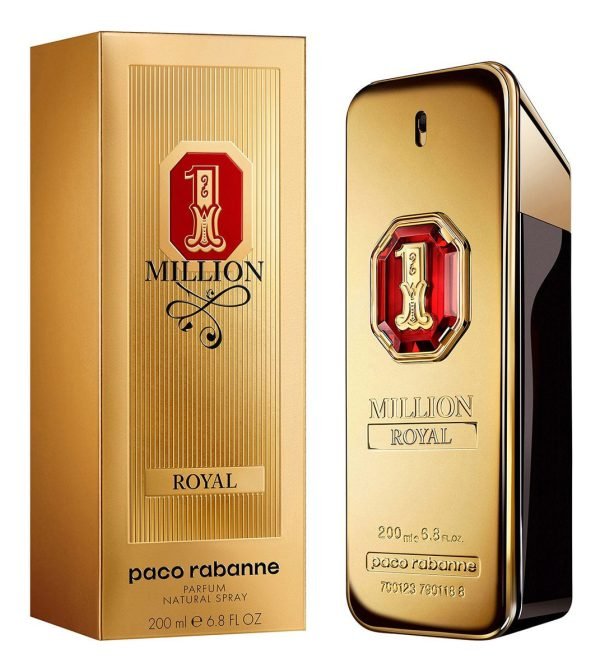 Paco Rabanne Hombre 1 Million Royal Edp 200 Ml 2013 Color Dorado