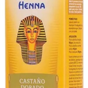 Tintura Natural En Polvo Egyptian Henna X 90 G Castaño Dorado