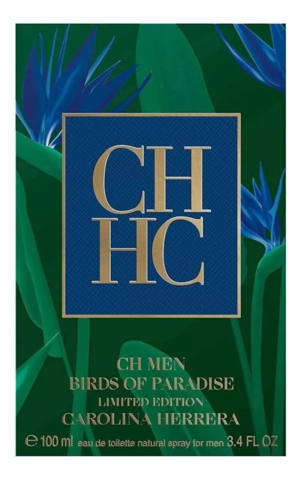 Perfume Hombre Carolina Herrera Ch Men Birds Of Paradise Edp - Imagen 4