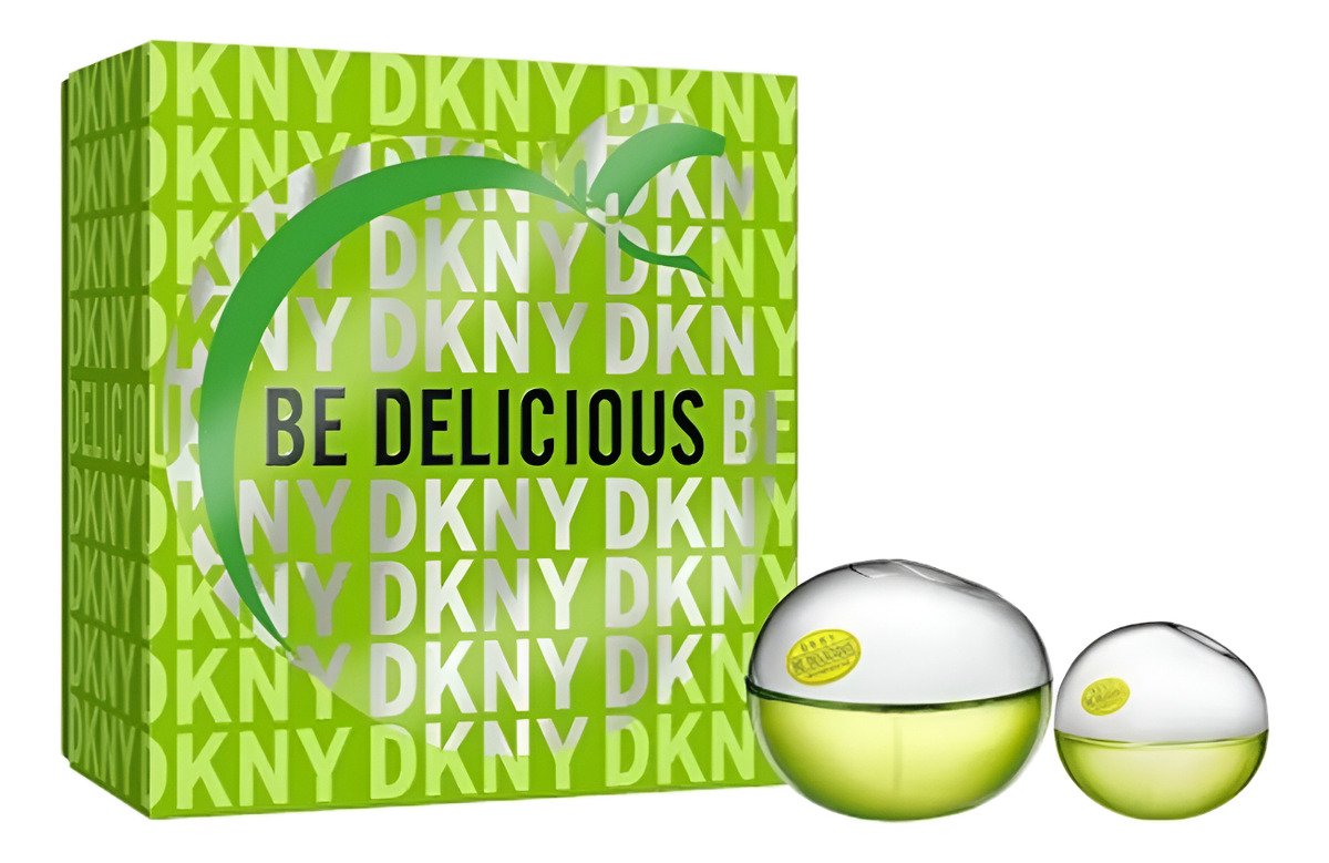 Set Perfume Dkny Be Delicious 2pzs Mujer Floral Frutal Spray 100ml - Imagen 4