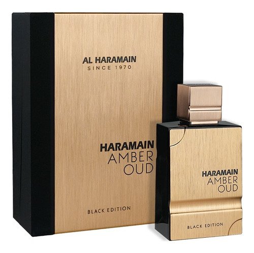 Perfume Arabe Al Haramain Amber Oud Black Edition 100ml Edp - Imagen 2